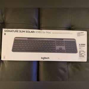 Logitech K980 Nature Slim Solar Keyboard for Mac